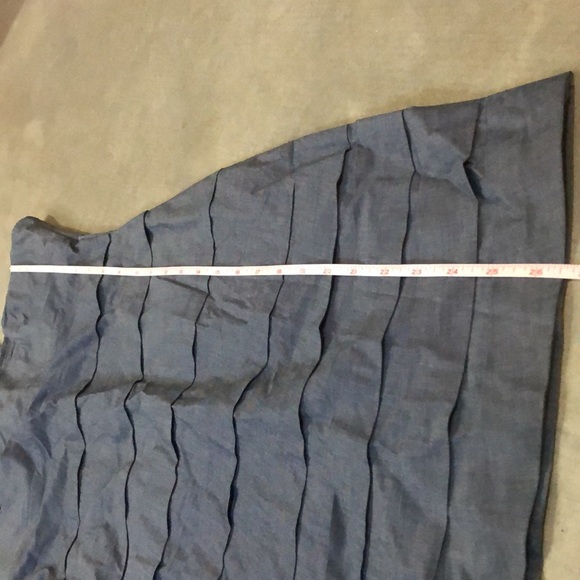 Blue Strapless Dress - Picture 6 of 13